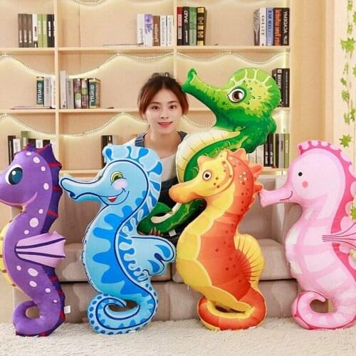 Seahorse Hug Sleeping Companion Doll Plush Toy Hippocampus Stuffed Animal Toy Stitch Toy
