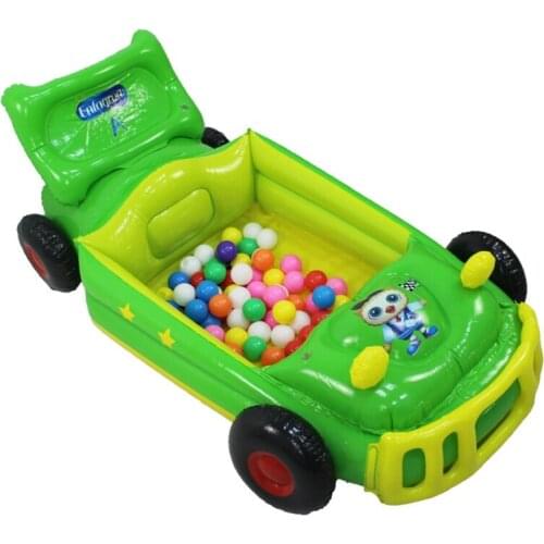 K5DD Kids’ Room Decoration Inflatable Toy Car Sea Ball Pool with Heavy Duty PVC 47