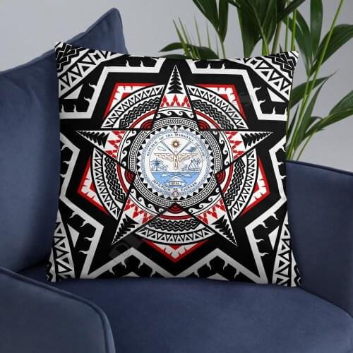Marshall Islands Pillow Mandala Star Patterns Pillow cases Throw Pillow Cover Home Decoration
