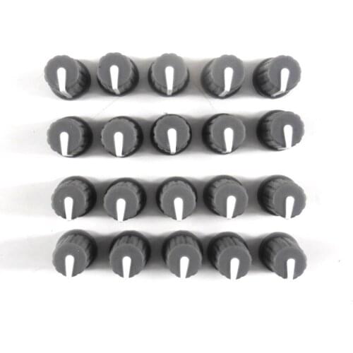 20PCS/LOT High Quality OEM knob For Pioneer TRIM DJM800, DJM900, DJM2000 spare part DAA1204 Gray Color