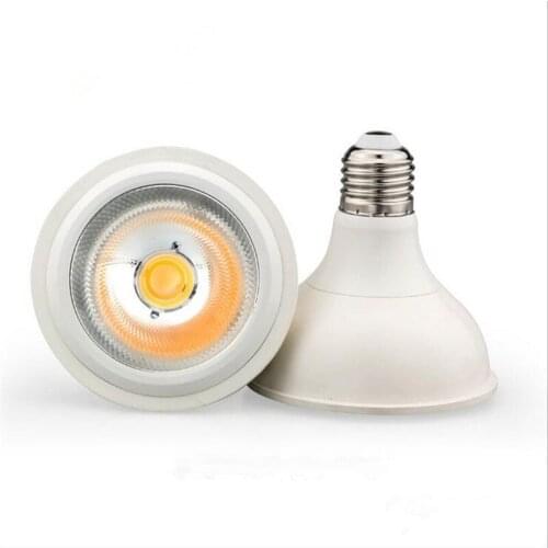 High power PAR30 PAR38 Dimmable LED Bulb COB 15W E27 Spotlight PAR20 Light Lamp AC90-260V Warm White / Cold White Free Shipping