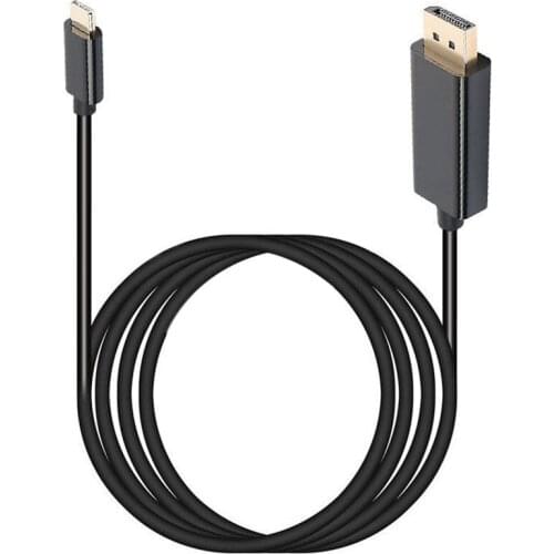 USB-C to DisplayPort Cable Adapter 6Ft USB 3.1 Type C to DP HD Cable