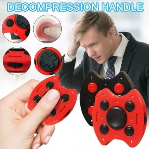 Rotatable Simple Dimple Toy Decompression New Fidget Toys Handle Fidget Pad Antistress Keychain Handle Spinning New