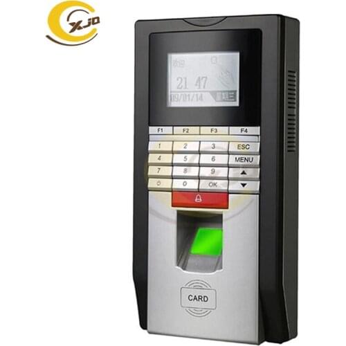 XJQ Free shipping Biometric Fingerprint Access Control and Time attendance, Finger,Password,Proximity Card, TCP/IP, Realand F20