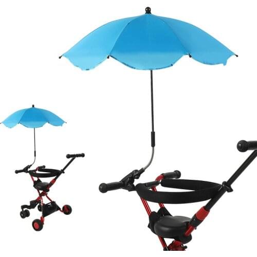 Baby Stroller Buggy Umbrella Sun Shade Parasol 360 Degree Adjustable For Outdoor Stroller Accessories New Design