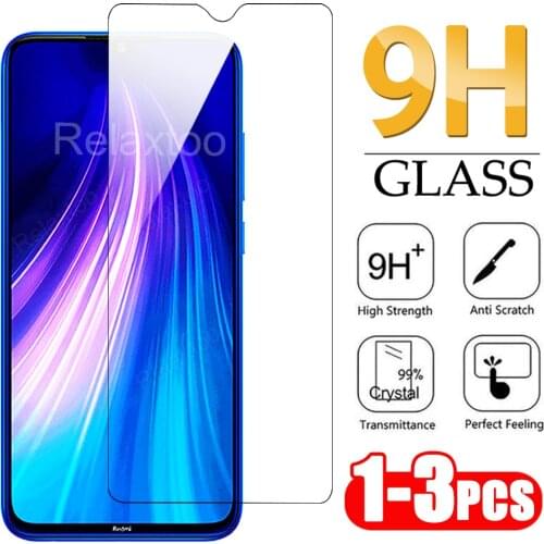 1-3Pcs Tempered Protective Glass the For Redmi Note 8 Screen Protector For Redmi Note 8 Pro For Redmi Note 8T Tempered glass