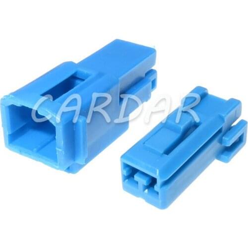 1 Set 2 Pin 174463-1 Plastic Housing Automotive Connector Car Audio Dedicated Instrument Panel Wiring Socket For Mazda