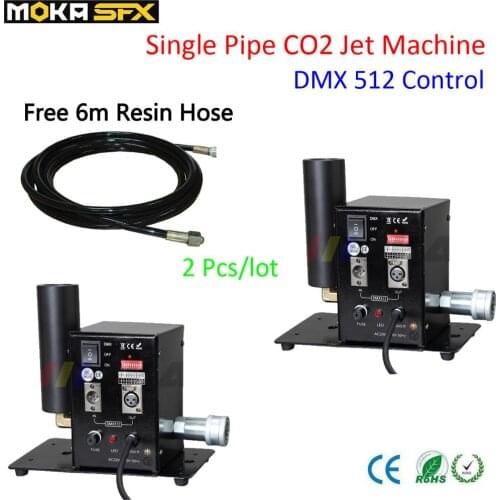 2pcs/lot Special Effects Cannon Smoke co2 Cryo Blaster DMX Control Stage Co2 Jet