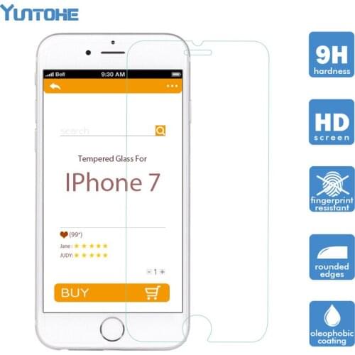 9H 0.26mm HD Premium Tempered Glass For iPhone 11 12 13 pro max XR X XS 8 7 6 Plus Screen Film Protector Front & Back Option