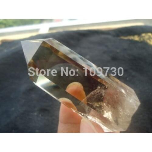 Free shipping 001208 NATURAL PHANTOM Citrine CRYSTAL POINT HEALING,Angels Feather