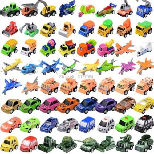 DHL 500pcs ABS Plastic Cute Mini car Pull Back aircraft traffic vehicles Model Funny Kids Baby Toys