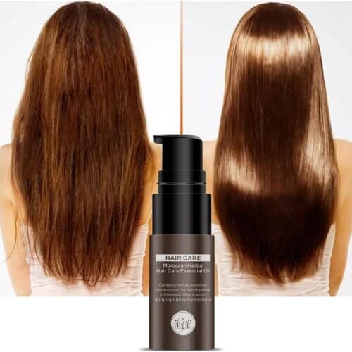 20ml Moroccan Hair Essential Oil Hair Growth Essence Liquid Nourish Serum Hair Care Essential Oil