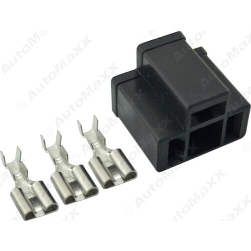 FEELDO 1PC Car Motorcycle H4/HB2/9003 Bulb Waterproof DIY Female Quick Adapter Connector Terminals Plug #J-2751
