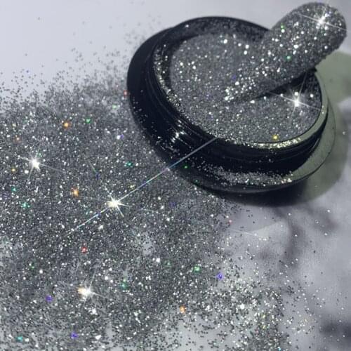6Colors Glitter Powder Set for Nail Art 3D DIY Tips Decoration