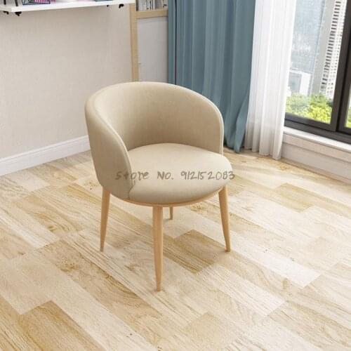 Light luxury ins net red makeup chair simple desk chair dressing makeup chair dining chair home restaurant backrest stool
