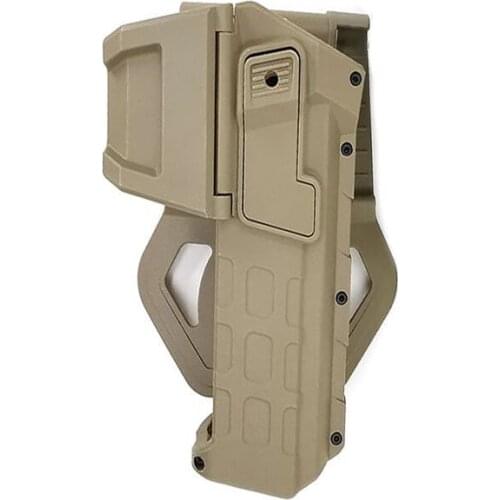Tactical Right Hand Gun Holster For Colt 1911 Movable Gun Pistol Case with Flashlight Laser Waist Holster Hunting Accessories