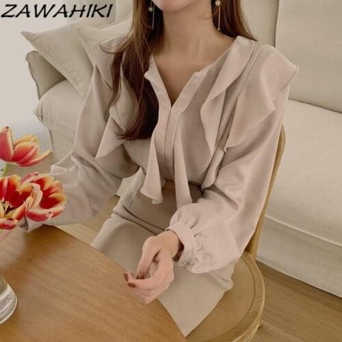 Blouses With Sleeves ZAWAHIKI China