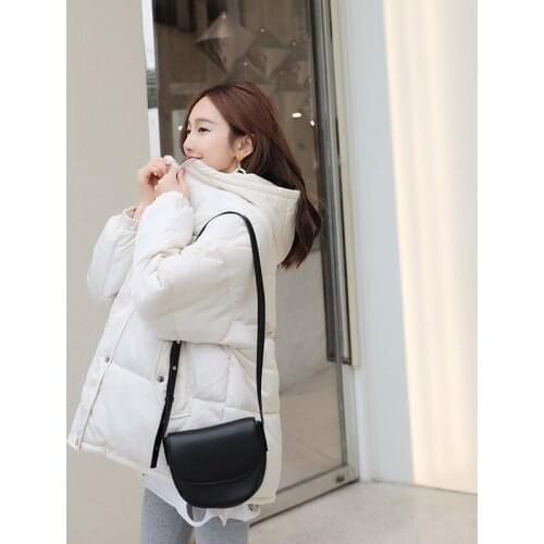Women Jacket Coat Thicke Down Outerwear Cotton Padded Korean Jacket Mujer Winter Female Hooded Parka Bread Suit Women New Cloths