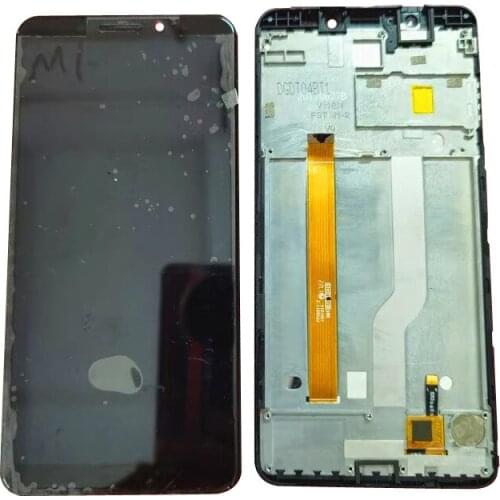 For Wiko view XL LCD Screen Display + Touch Screen Digitizer Assembly with Frame Replacement