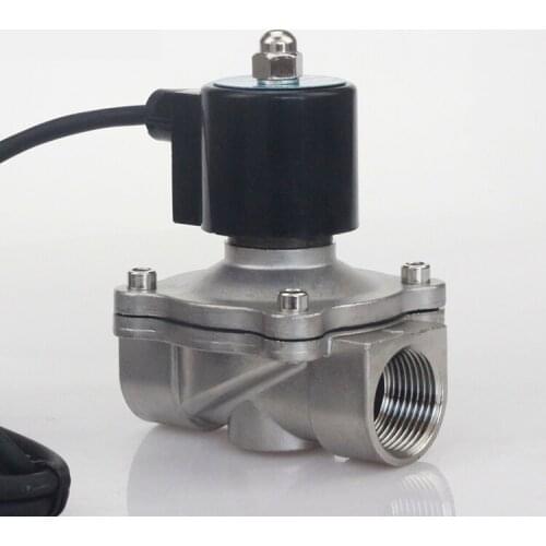 1'' DN25 Port Under Water SS304 Electric Solenoid Valve Stainless steel Waterproof Coil Music Fountain Valve,DC12V,24V,AC220V