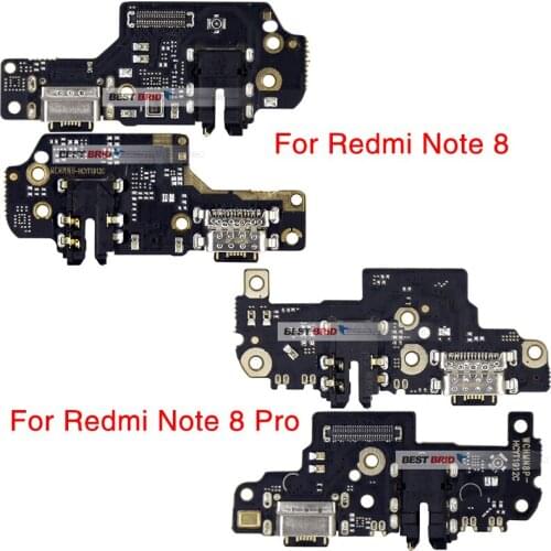 1pcs Charging Flex Cable For Xiaomi Redmi Note 8 Pro USB Charger Port Dock Connector Replacement Parts
