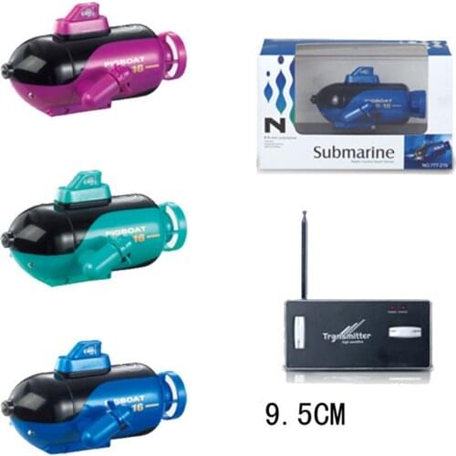 777-219 4CH Mini RC Submarine Radio Electric Remote Control Ship Boat Toys with Light Children Kid Fun kawaii Gift