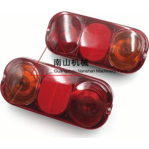 Free shipping for JCB brake headlights 3CX 4CX Rear taillight assembly reversing lights loaders forklifts excavator parts digger
