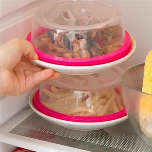 1Pc Sealing Cover Stacked Freezer Fresh Lid Crisper Microwave Oven Oil Cap Lids Refrigerator Lid Sealing Cover Plate