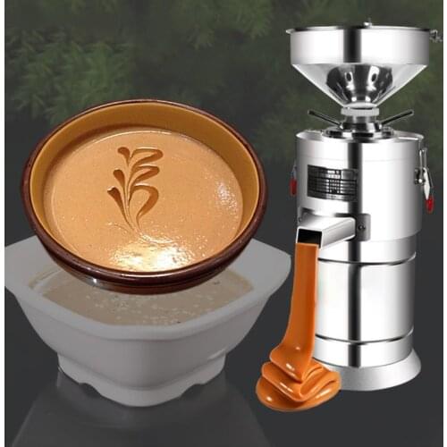 Commercial Peanut Butter Machine Seasam Butter Maker Sauce Paste Grinder Machine Peanut Sesame Sauce Grinding Machine Miller