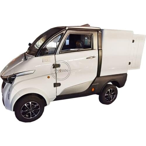 Mini Electric Food Car with EEC for European Market Pure Electric Van with Shipment by Sea