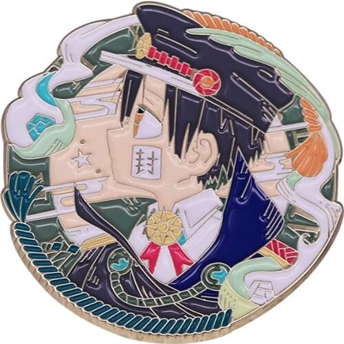 PF346 Dongmanli Anime Figures Enamel Pins Badge Brooch Backpack Bag Collar Lapel Decoration Jewelry Gifts for Friends