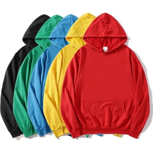 Autumn Womens Plus Size Solid Color Hooded Pullover Thin Casual Loose Long Sleeve Pocket Decorative Top