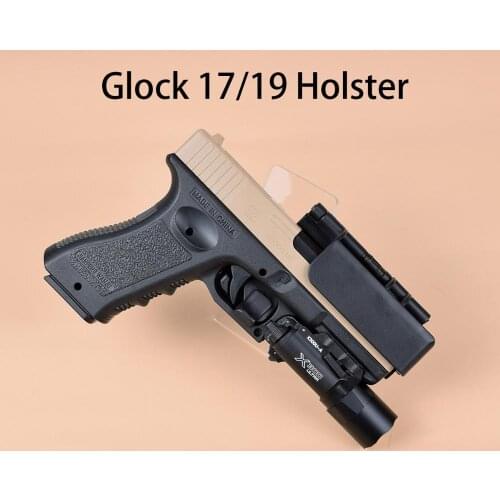 Tactical Condition 3 Carry Quick Holster Right Hand Military Army Gun Holster Fit for Glock 17 19