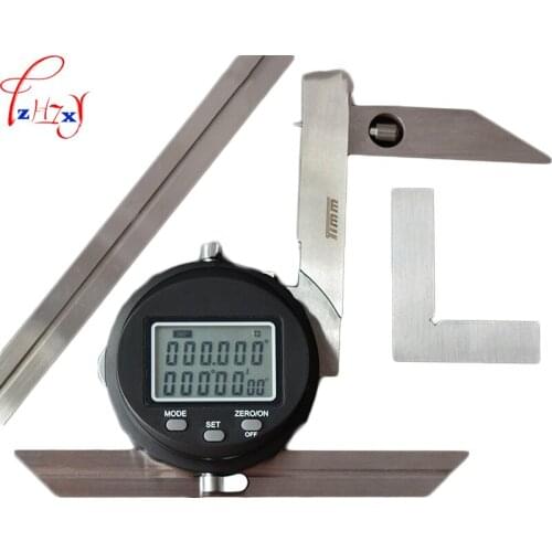 Digital display universal Angle ruler multi-function stainless steel electronic high precision Angle measuring tool 3V