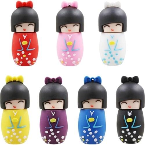 32GB USB Flash Drive Cute 64GB Pen Drive Cartoon Thumb Drive USB Drive Girly Novelty USB Memory Stick Funny Gifts for Girls Kids
