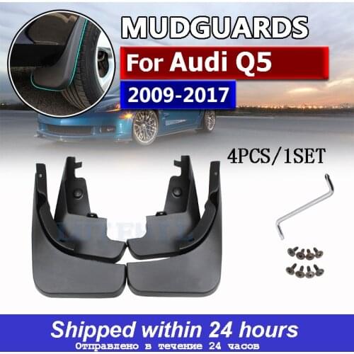 CarMud Flaps Mudflaps Splash Guards Mudguards Fender For Audi Q5 2009-2016