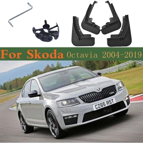 Fender Mud Guard Splash Flap Accessories Mudguards For Skoda Octavia A5 A7 1Z 5E MK2 MK3 2019~2004 2018 2015 2013 2010 2006 2005
