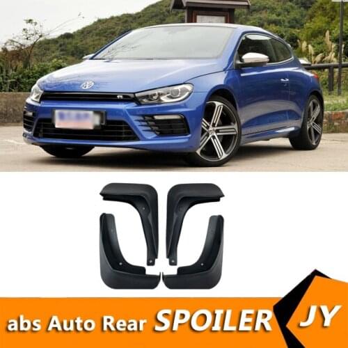 For Volkswagen Scirocco 2009-2017 Mudflaps Splash Guards Front With color and rear Mud Flap Mudguards Fender Modified special