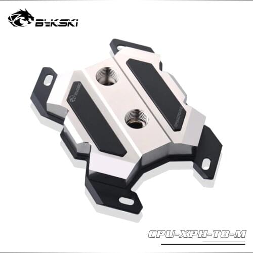 Bykski CPU-XPH-T8-M Full Copper CPU Water Cooling Block for AMD TR4 AM2 AM3 AM4