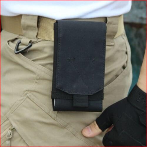 For Xiaomi Mi5 Case Bag Outdoor MOLLE Army Camo Camouflage Bag Hook Loop Belt Pouch Holster Cover Case For Lenovo K5 Plus