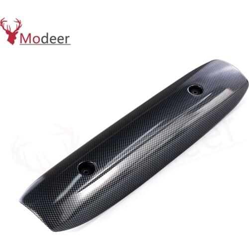 For Yamaha t max tmax 500 530 tmax530 tmax500 12-2016 Exhaust Pipe Carbon Fiber Protector Heat Shield Cover Guard Anti-scalding
