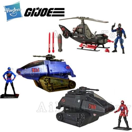 Hasbro G.I.JOE 1/18 Action Figure Vehicle For 3.75 Soldier Cobra HISS AWE Striker Anime Movie TV Model For Gift Free Shipping
