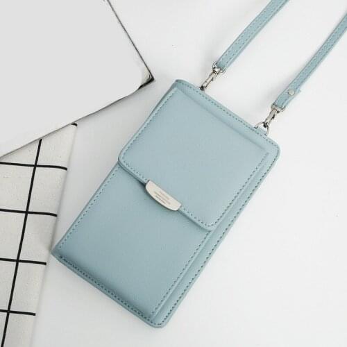 Fashion Women Wallet Brand Cell Phone Wallet Big Card Holders Wallet Handbag Purse Clutch Messenger Shoulder Straps Bag