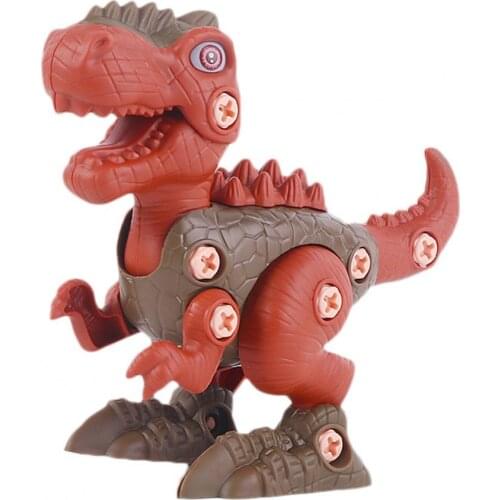 Cartoon Dinosaur DIY Assemble Detachable Children Kids Boys Educational Toy Gift