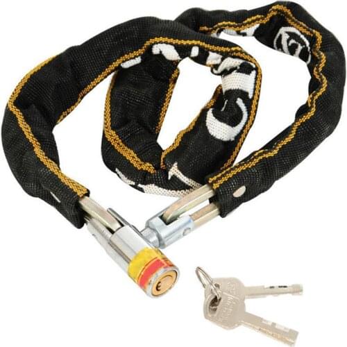 Wholesale Bicycle Lock Safe Metal Anti-Theft Outdoor Bike Chain Lock Security Reinforced Cycling Chain Lock Bicycle Accessories