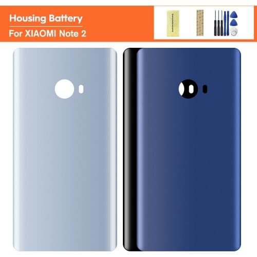 Original Mi Note2 Replacement Battery Back Cover Door For XiaoMi Note 2 Rear Housing Cover Case Chassis Shell Repair Parts
