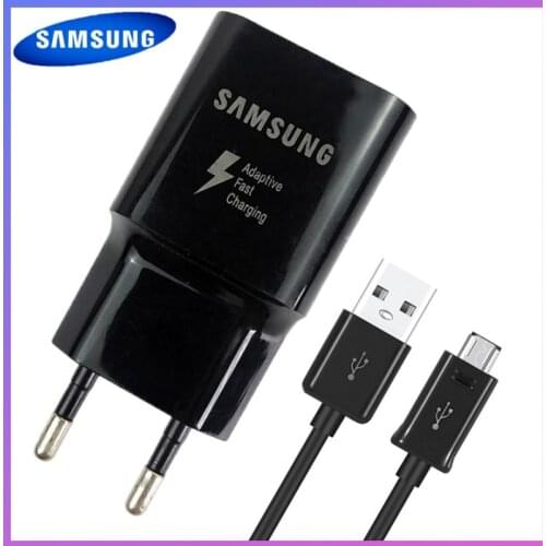 Original Samsung Fast Charger QC 3.0 Charge Adapter Usb Cable For Galaxy M21 A10 J3 J5 j7 A3 A5 A7 2016 Note 2 4 5 S4 S6 S7 EDGE