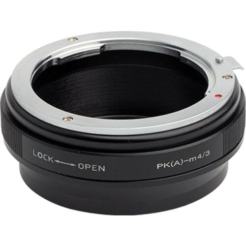 Pixco Lens Adapter Suit For Pentax K DA Lens to Micro Four Thirds Panasonic LUMIX GX9 Olympus OM-D E-M10 III E-M1 Camera