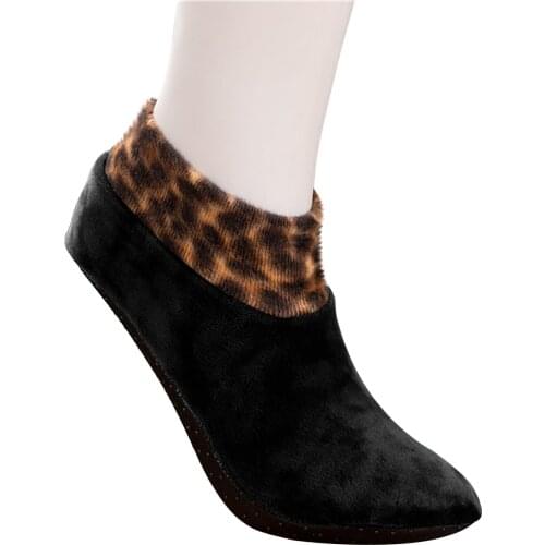 Stretch Indoor Cushioned Socks Non Slip Grip Thermal Socks For Women Boots Floor Sleeping Socks Female Thicken Thermal Socks Blu