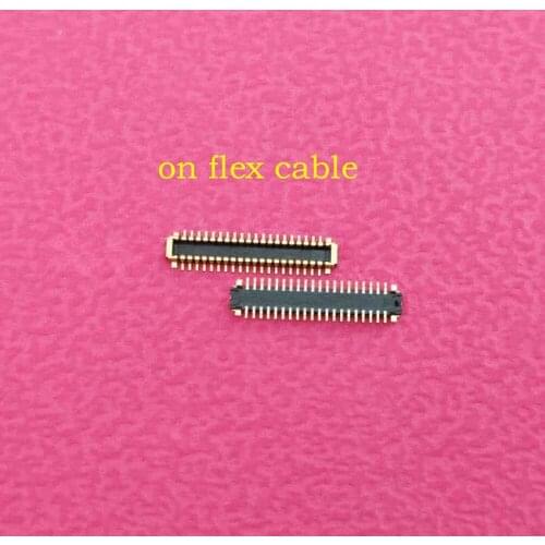 2pcs FPC connector For Xiaomi Redmi note 8/note 8 pro LCD display screen on Flex cable on mainboard motherboard